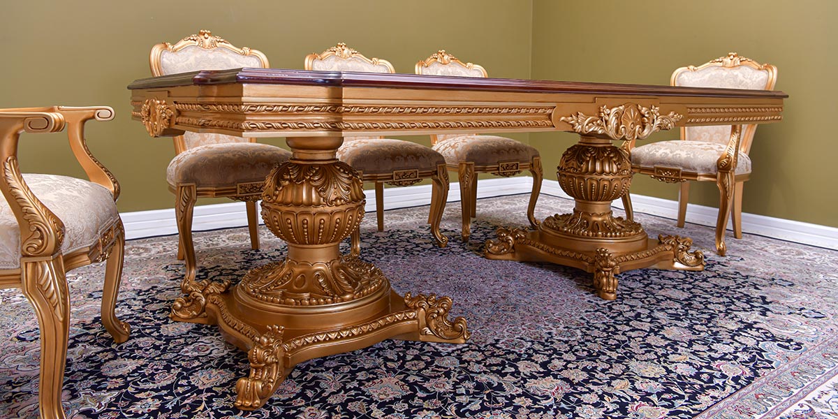 Italian Classic luxury dining room furniture