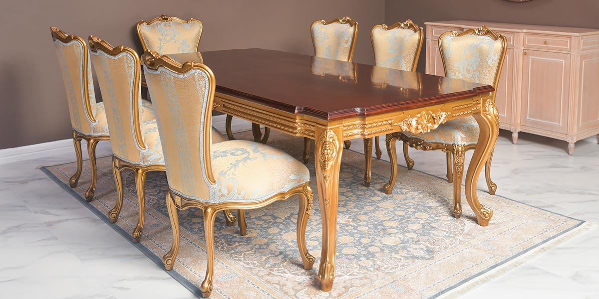 Italian Classic luxury dining room furniture