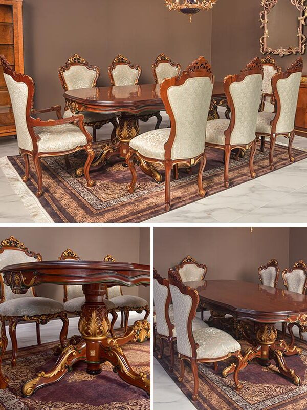 Italian Classic luxury dining room furniture