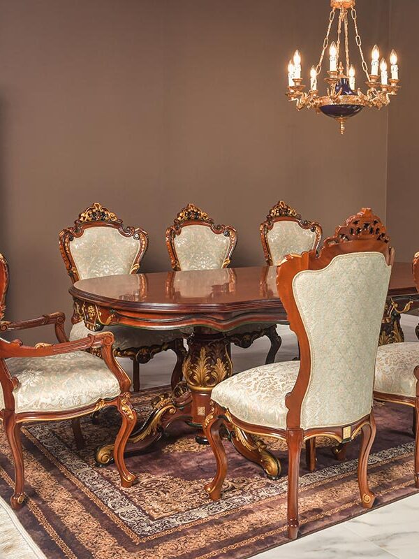 Italian Classic luxury dining room furniture
