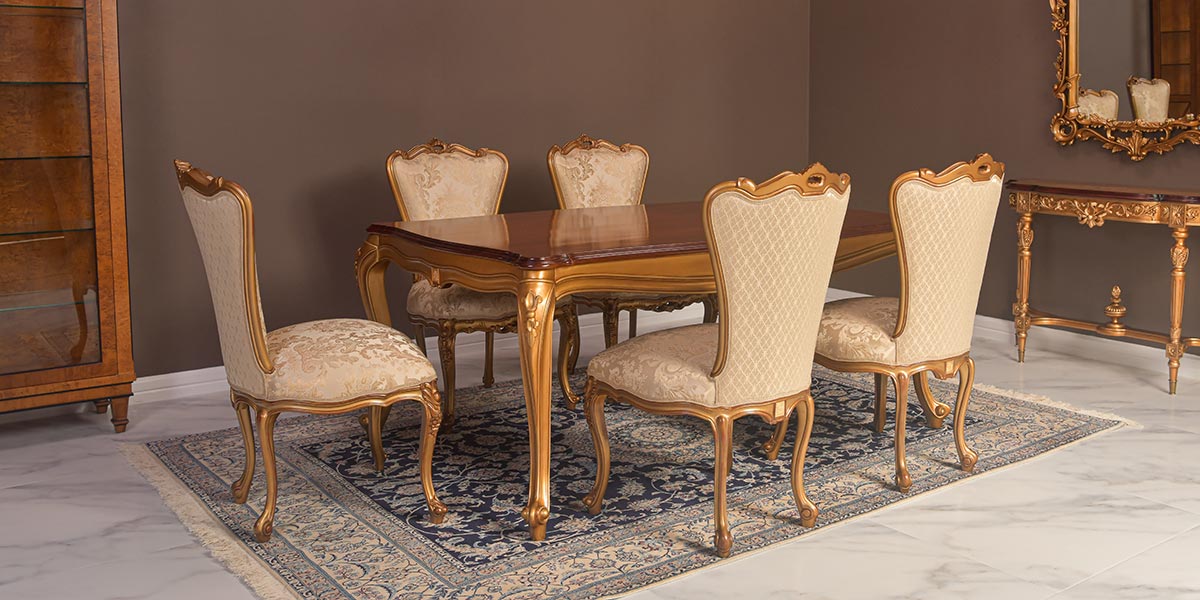 Italian Classic dining room furniture