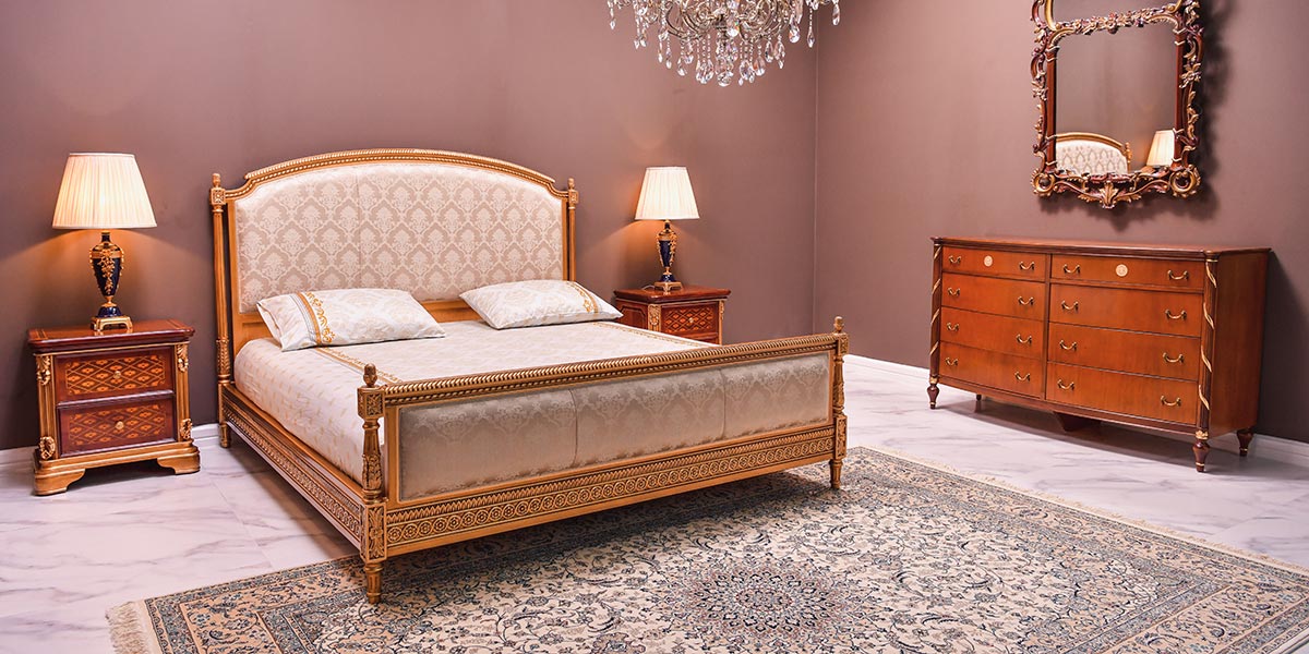 Italian Classic Luxury Bedroom Furniture